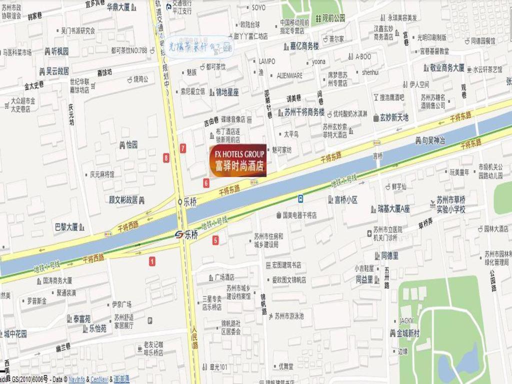 Fx Hotel Guan Qian Suzhou Suzhou  Buitenkant foto